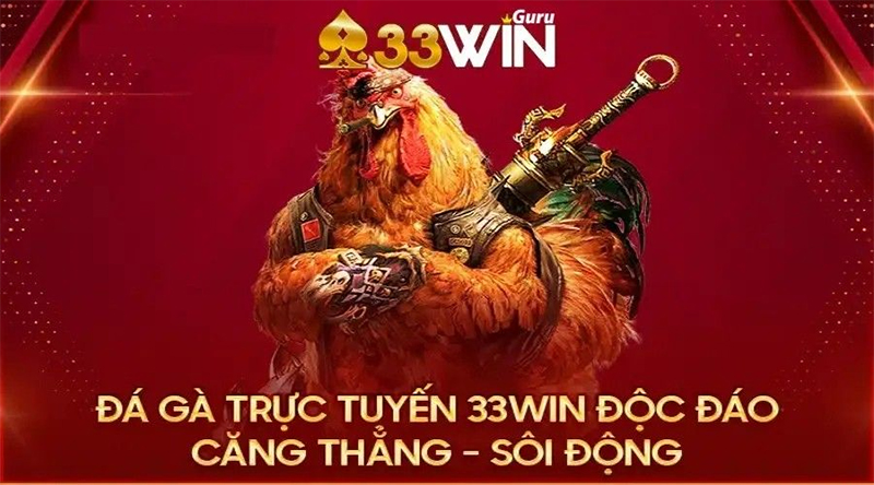 Game Đá Gà 33win – Nhà cái uy tín chất lượng hàng đầu Việt Nam 4 Đá gà là trò chơi của nhà cái 33WIN được nhiều người biết đến